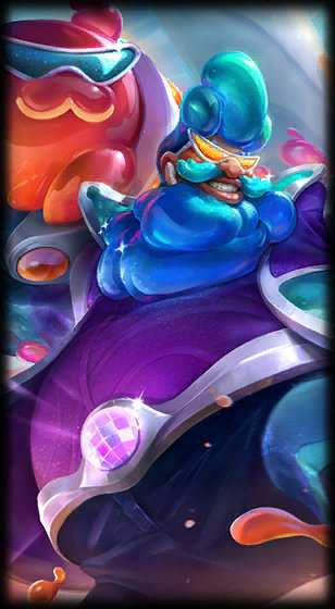 Space Groove Gragas loading screen art