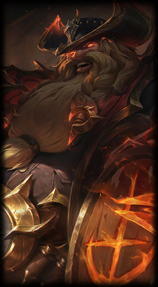 High Noon Gragas loading screen art
