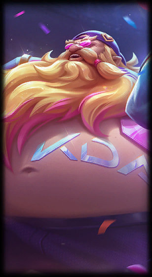 Music Fan Gragas loading screen art