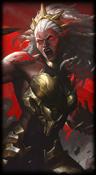 Chosen of the Wolf Ambessa loading screen art