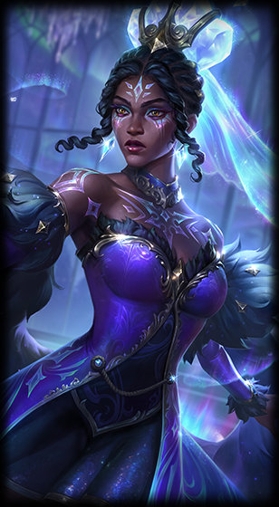 Prestige Winterblessed Mel loading screen art