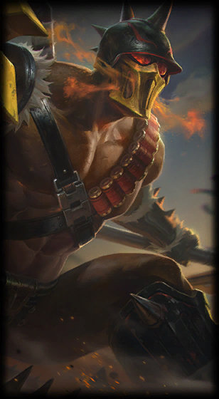 Ruthless Pantheon loading screen art