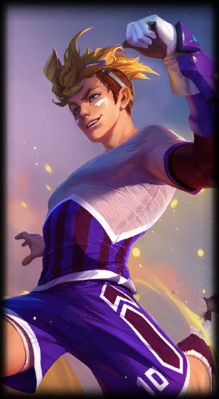 Striker Ezreal loading screen art