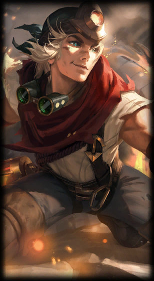 Explorer Ezreal loading screen art