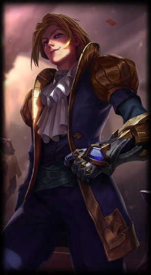 Ace of Spades Ezreal loading screen art
