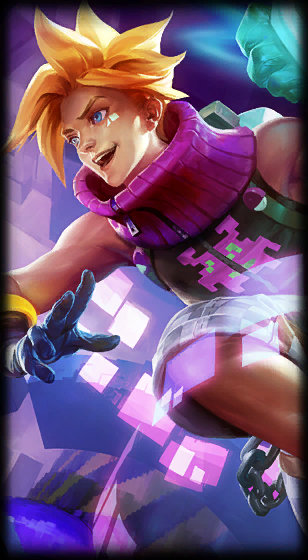 Arcade Ezreal loading screen art