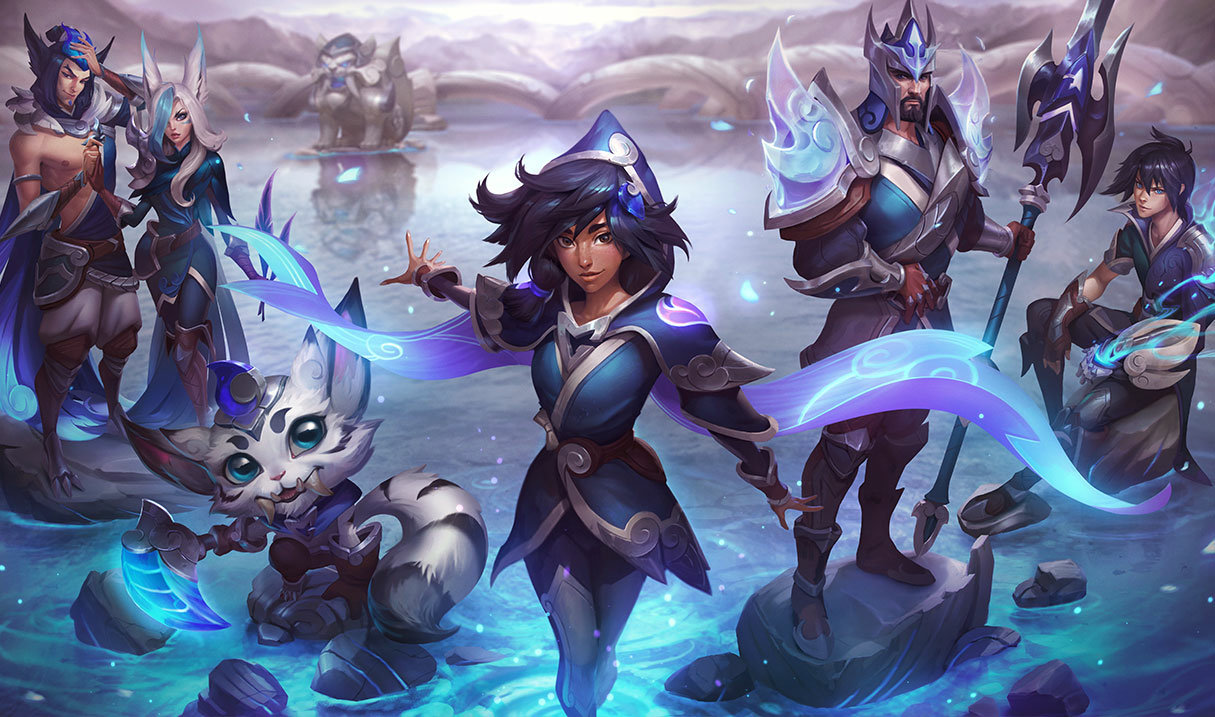 SSG Ezreal splash art