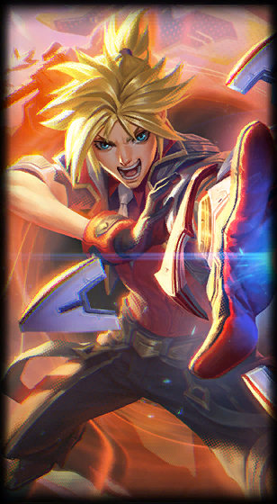 Battle Academia Ezreal loading screen art