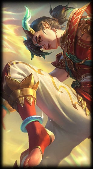 Heavenscale Ezreal loading screen art