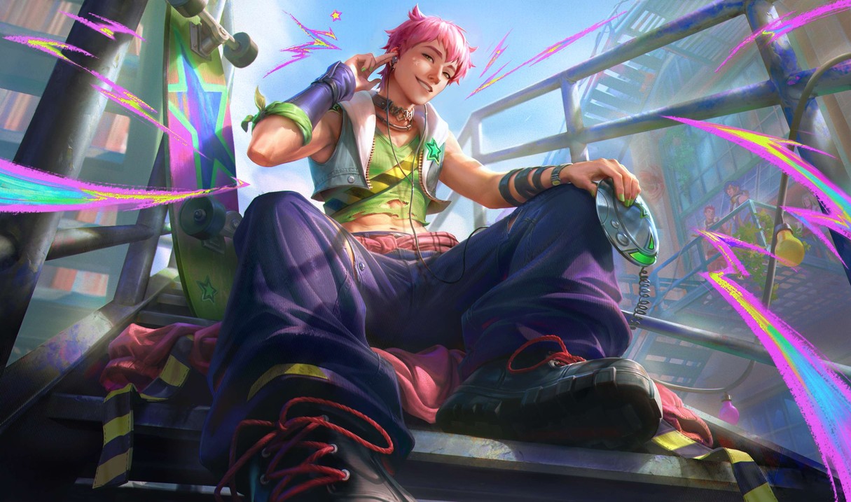 HEARTSTEEL Live My Life Ezreal splash art