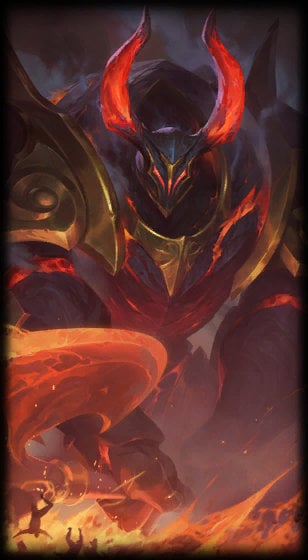Infernal Mordekaiser loading screen art