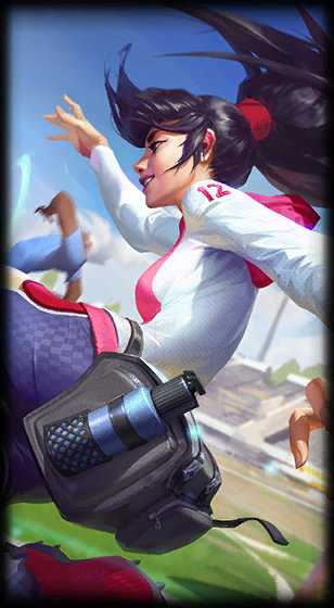 All-star Akali loading screen art