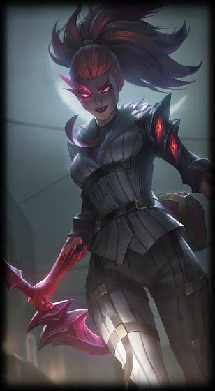 Crime City Nightmare Akali loading screen art