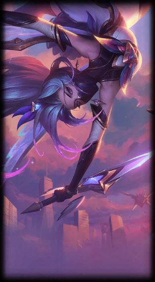 Star Guardian Akali splash art