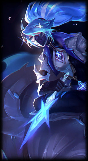 DRX Akali loading screen art