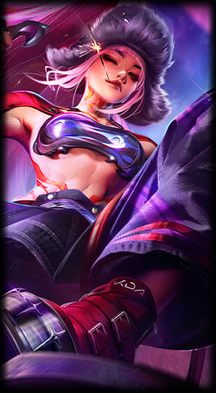 K/DA FIRESTARTER Ignition Akali loading screen art