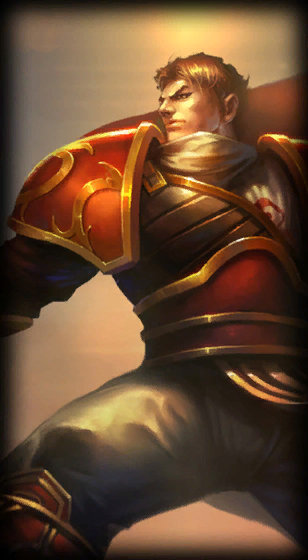 Sanguine Garen loading screen art
