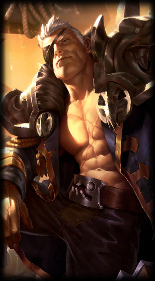 Rogue Admiral Garen loading screen art