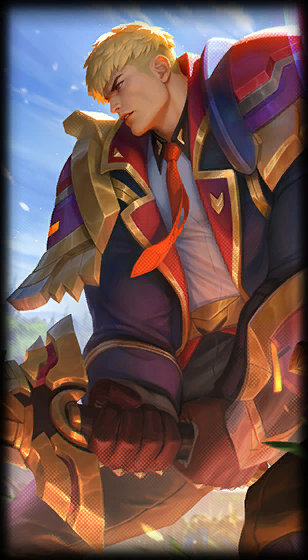 Battle Academia Garen loading screen art