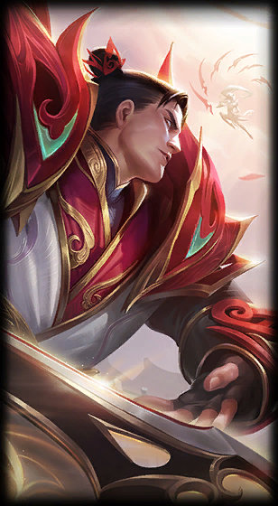 Mythmaker Garen loading screen art