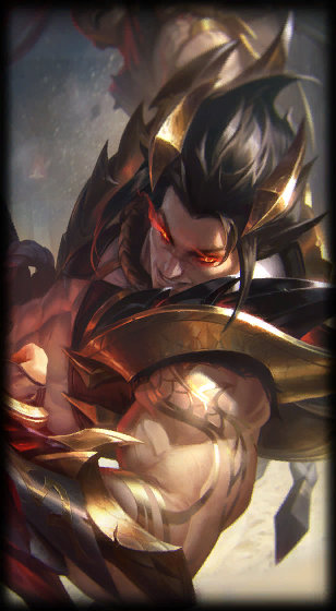 Obsidian Dragon Sett loading screen art
