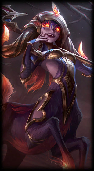 Nightbringer Lillia loading screen art