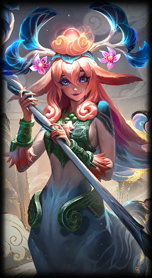 Shan Hai Scrolls Lillia loading screen art