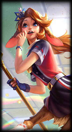 Bowling League Lillia loading screen art