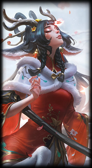 Petals of Spring Lillia loading screen art