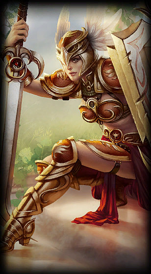 Valkyrie Leona loading screen art