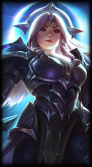Lunar Eclipse Leona loading screen art