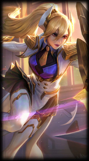 Prestige Battle Academia Leona loading screen art