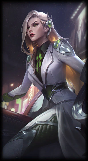 Debonair Leona loading screen art