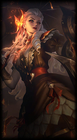 High Noon Leona loading screen art