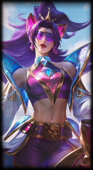 Prestige Battle Lion Leona loading screen art
