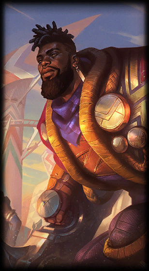 K'Sante loading screen art