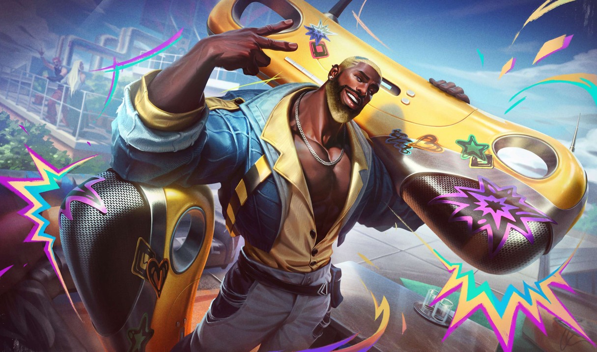 HEARTSTEEL Live My Life K'Sante splash art