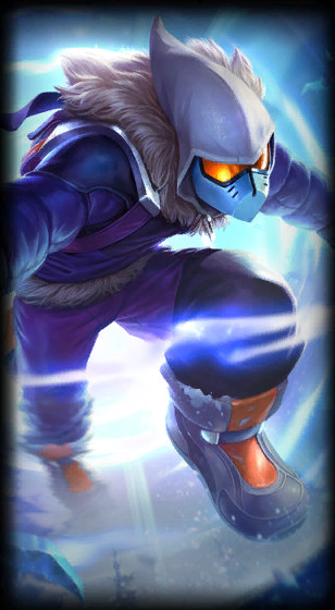 Snow Day Malzahar loading screen art