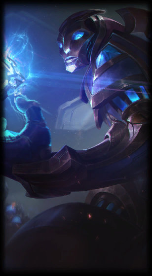 Hextech Malzahar loading screen art