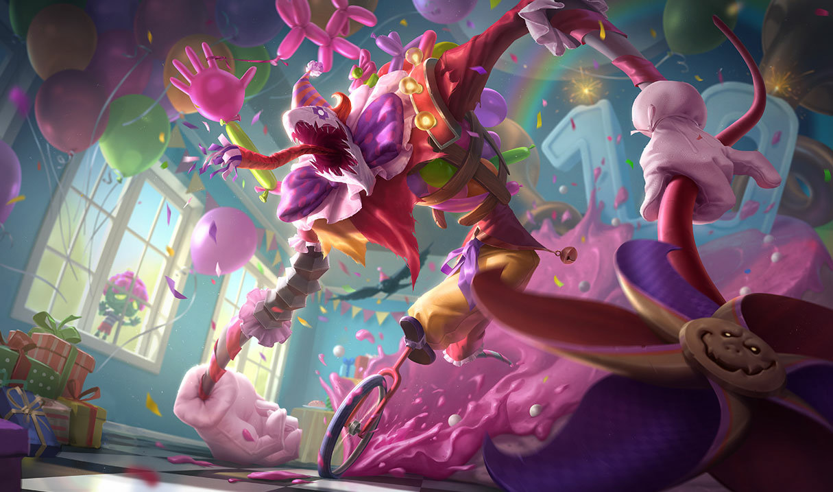 Surprise Party Fiddlesticks splash art