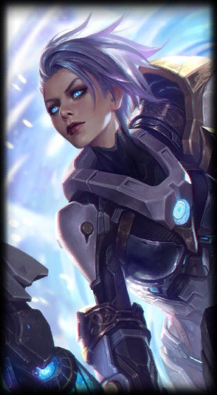 Pulsefire Riven loading screen art