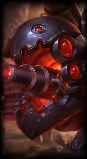 Battlecast Kog'Maw loading screen art