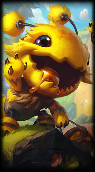 Bee'Maw (Kog'Maw) loading screen art