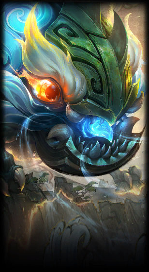 Shan Hai Scrolls Kog'Maw loading screen art