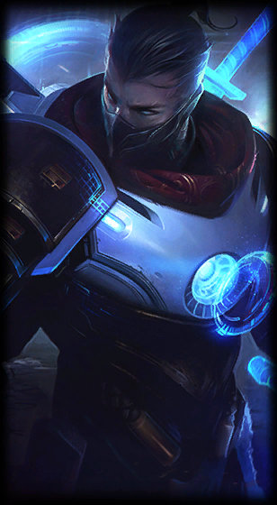Pulsefire Shen loading screen art