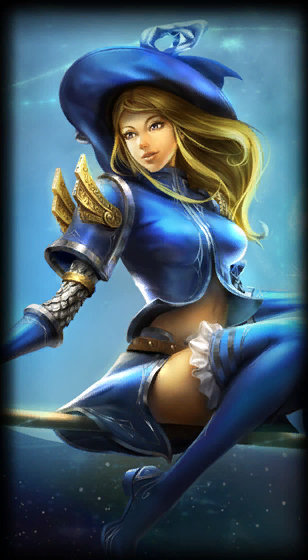 Sorceress Lux loading screen art