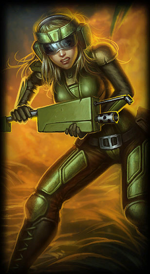 Commando Lux loading screen art