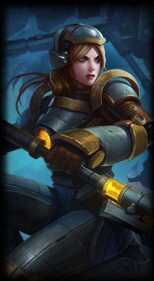 Steel Legion Lux loading screen art