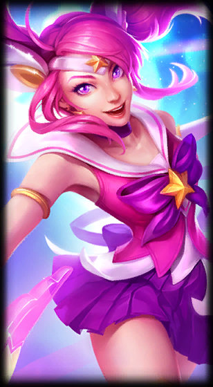 Star Guardian Lux loading screen art