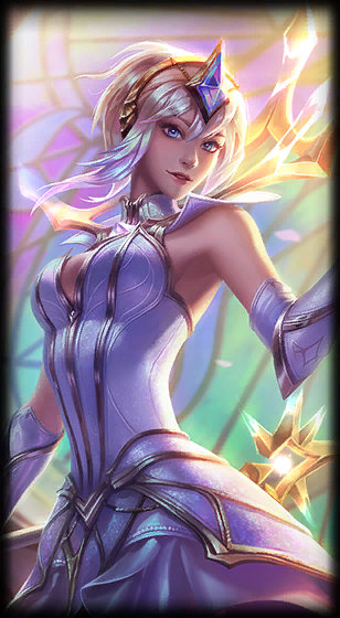 Elementalist Lux loading screen art